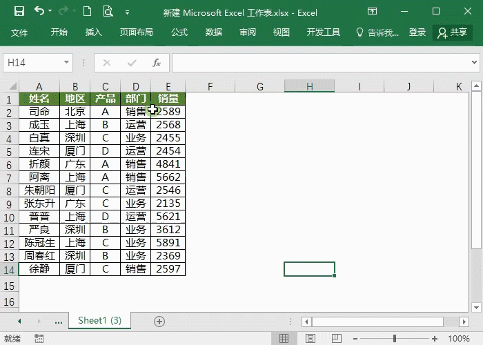 Excel数据透视表如何使用 数据分析必备