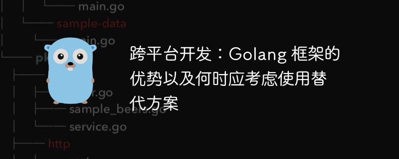 跨平台开发：Golang 框架的优势以及何时应考虑使用替代方案