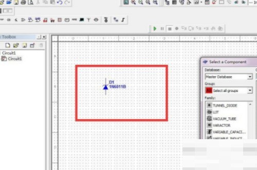 multisim怎么绘制1N6011B二极管_multisim绘制1N6011B二极管教程