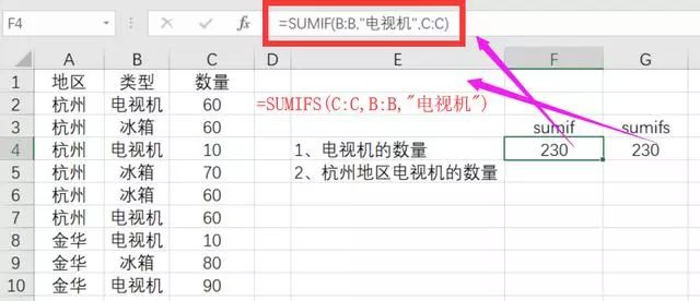 WPS中SUMIF和SUMIFS有什么区别 WPS SUMIF和SUMIFS用法介绍