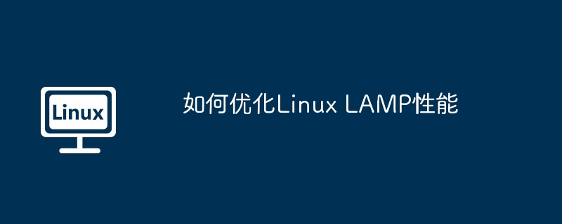 如何优化Linux LAMP性能